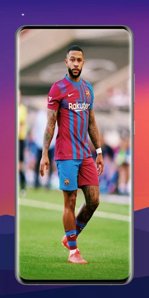 Memphis Depay 4K Wallpaper Screenshot 1
