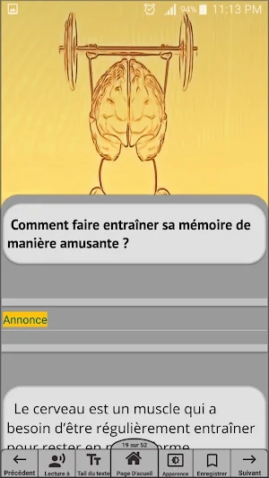 Comment améliorer sa mémoire Screenshot 3