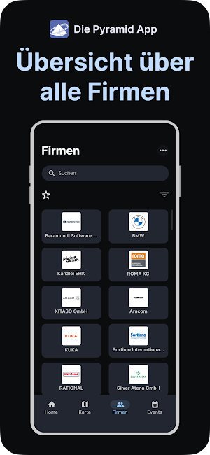 Firmenkontaktmesse Pyramid Screenshot 0