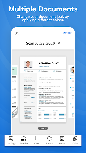 Cam Document Scanner_PDF Creator Screenshot 2