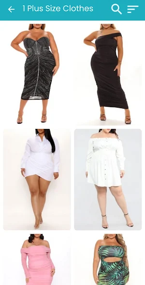 Plus Size Clothes Screenshot 0