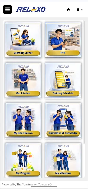 Relaxo Retail Training Academy Screenshot 1