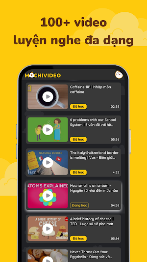 MochiVideo - Luyện nghe IELTS Screenshot 3