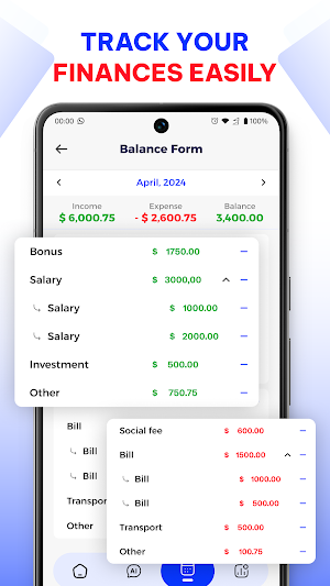 Budget Planner - Money Tracker Screenshot 0