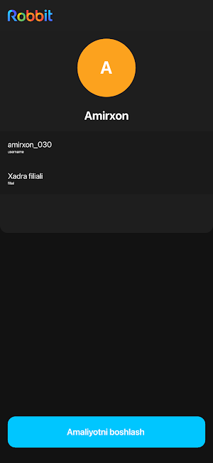 Robbit Amaliyot Screenshot 1