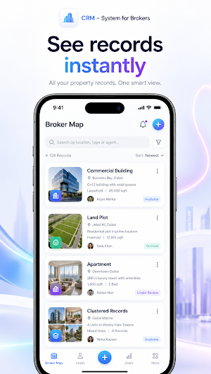 CRM - System for Brokers Screenshot 1