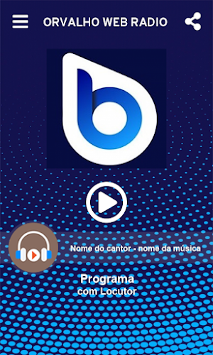 Orvalho Web Rádio Screenshot 1