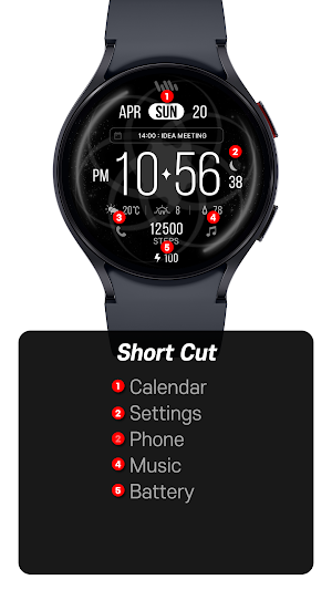 SamWatch Shape E Screenshot 2