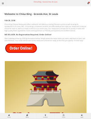 China King St Louis Ordering Screenshot 3