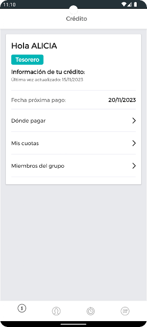 App Cliente - Unimex Fintech Screenshot 1