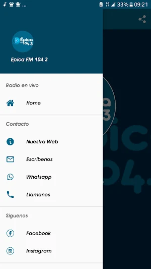 Epica FM 104.3 Screenshot 0