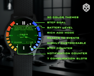 Secret Service Watch Face Screenshot 0
