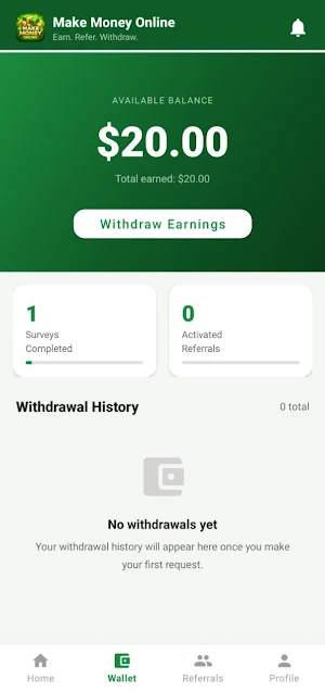 Make Money Online Real Cash Screenshot 1