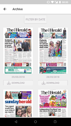 The Herald Newspaper Screenshot 2