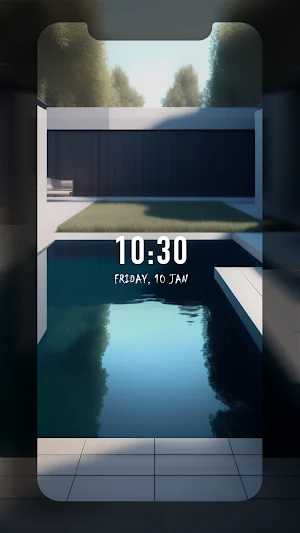 Pool Ideas 4K Wallpaper Screenshot 0
