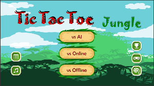 Tic Tac Toe - Jungle Screenshot 1