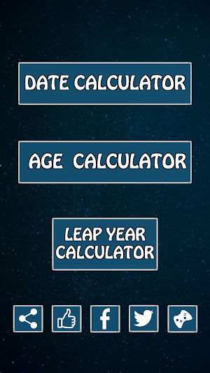 Date & Age Calculator Screenshot 0