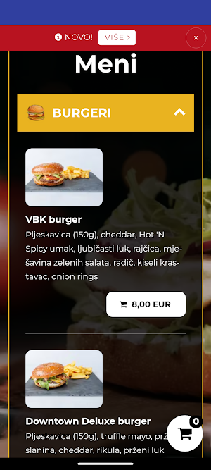Fast Food Srednjika Screenshot 0