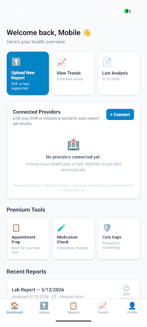 HealthClear AI Screenshot 3
