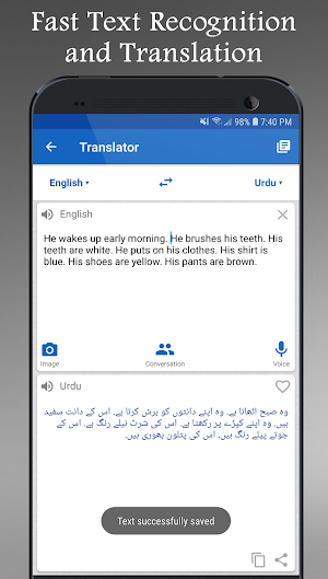 Speak and Translate offline - Languages Translator Screenshot 3
