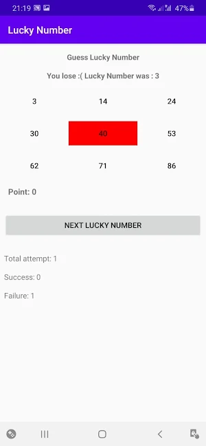 Lucky Number Screenshot 2