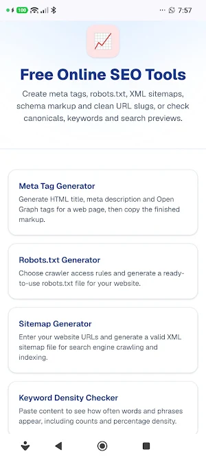 ToolVerse 77 free productivity Screenshot 0