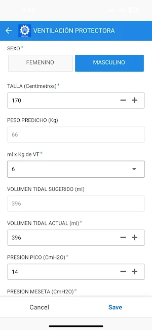VENTILACION PROTECTORA Screenshot 1