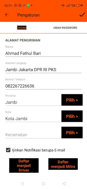 AM1N - OJOL - OLSHOP - PPOB Screenshot 1