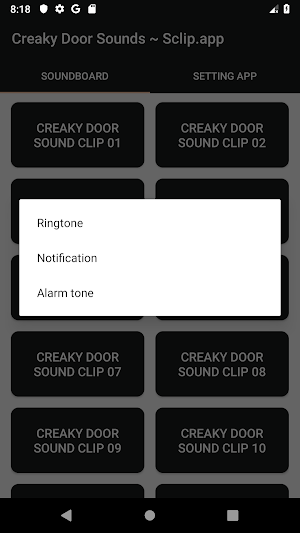 Creaky Door Sound Collections ~ Sclip.app Screenshot 3