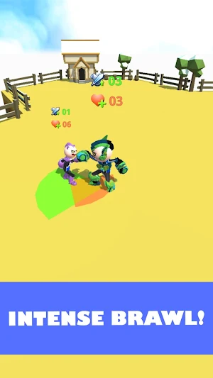 Stickman io:Fight Survive Screenshot 1