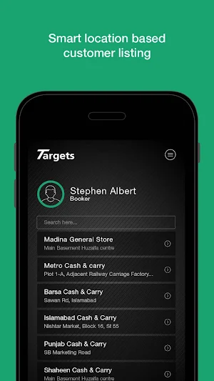 Targets Live - Booking Automation Screenshot 1