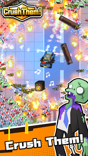 Crush Them! - Fire & Upgrade Screenshot 2