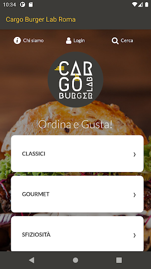 Cargo Burger Lab Roma Screenshot 0
