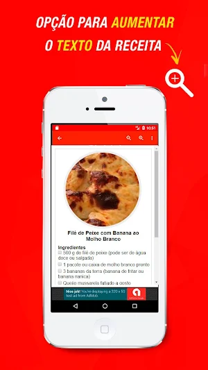 Receitas de Filés de Peixes Screenshot 2