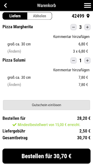 Pizzeria Wamo Screenshot 1