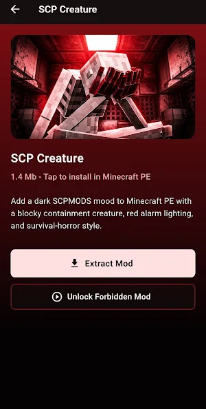 SCP Mods Minecraft Screenshot 2