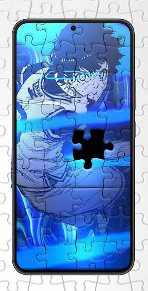 Bleu Lock Puzzle Game. Screenshot 0