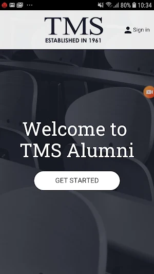 TMS Alumni Screenshot 0