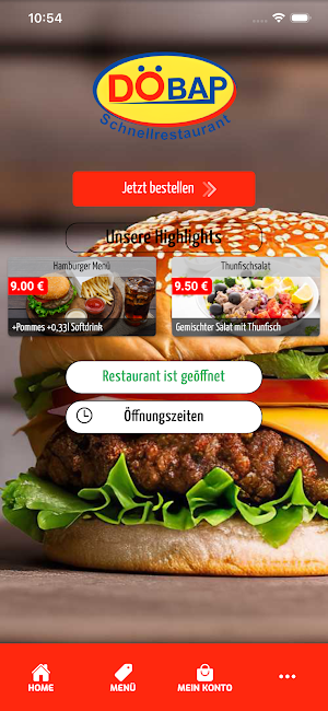 Döbap Schnellrestaurant Screenshot 0