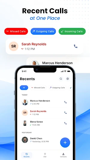 Contacts : Home Launcher Screenshot 2