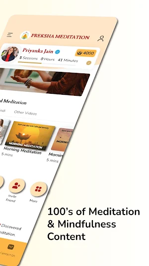 Preksha Meditation Screenshot 1