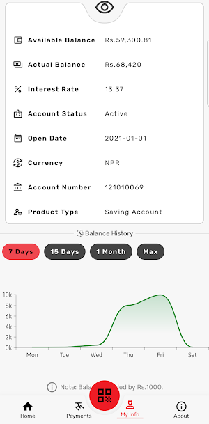 Simrik Smart Banking Screenshot 2