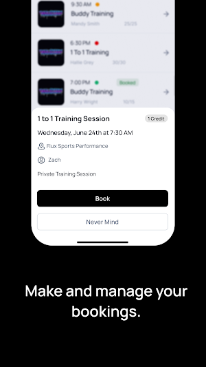 Flux Sports Performance Screenshot 1
