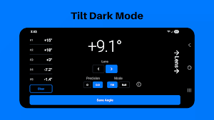 CameraTilt: Inclinometer Screenshot 1