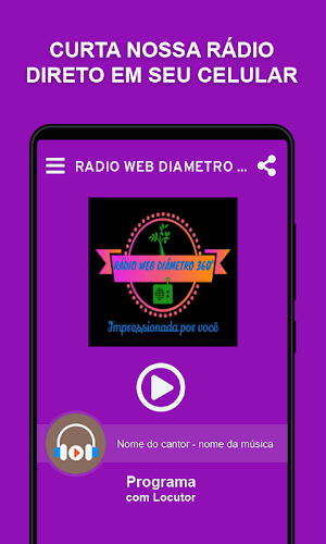 Radio web Diâmetro Screenshot 0