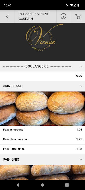Patisserie Vienne Gaurain Screenshot 2