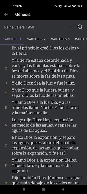 BIBLIATODO Biblia Reina Valera Screenshot 1