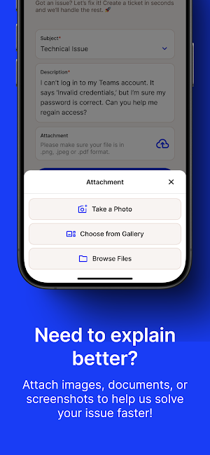 MyHelpDesk 724 Screenshot 2