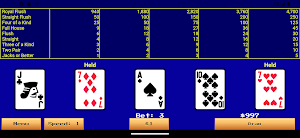 Video Poker Screenshot 3
