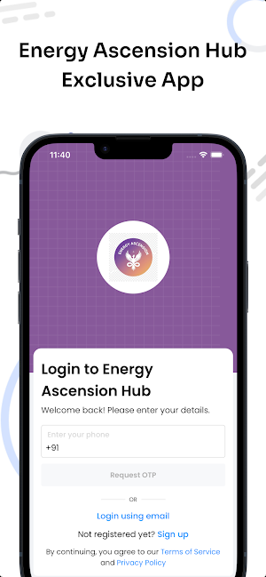 Energy Ascension Hub Screenshot 0